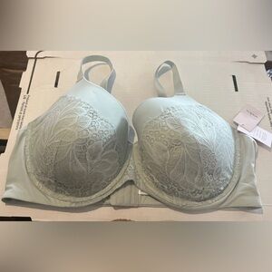 Womens Size 46DD Full Coverage Icon Lightly Lined Bra Dapper Light Green AUDEN